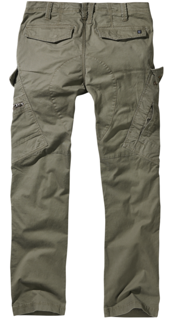 Brandit Adven штани slim fit, оливкові