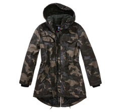 Brandit Marsh lake софтшел куртка жіноча з капюшоном, darkcamo