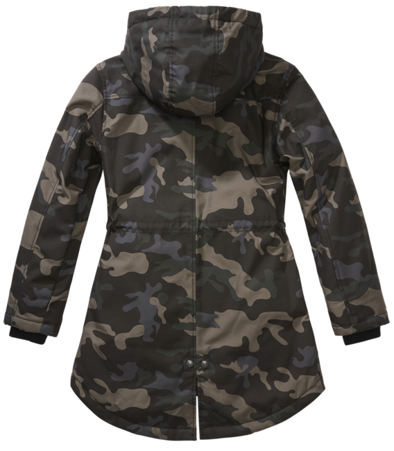 Brandit Marsh lake софтшел куртка жіноча з капюшоном, darkcamo