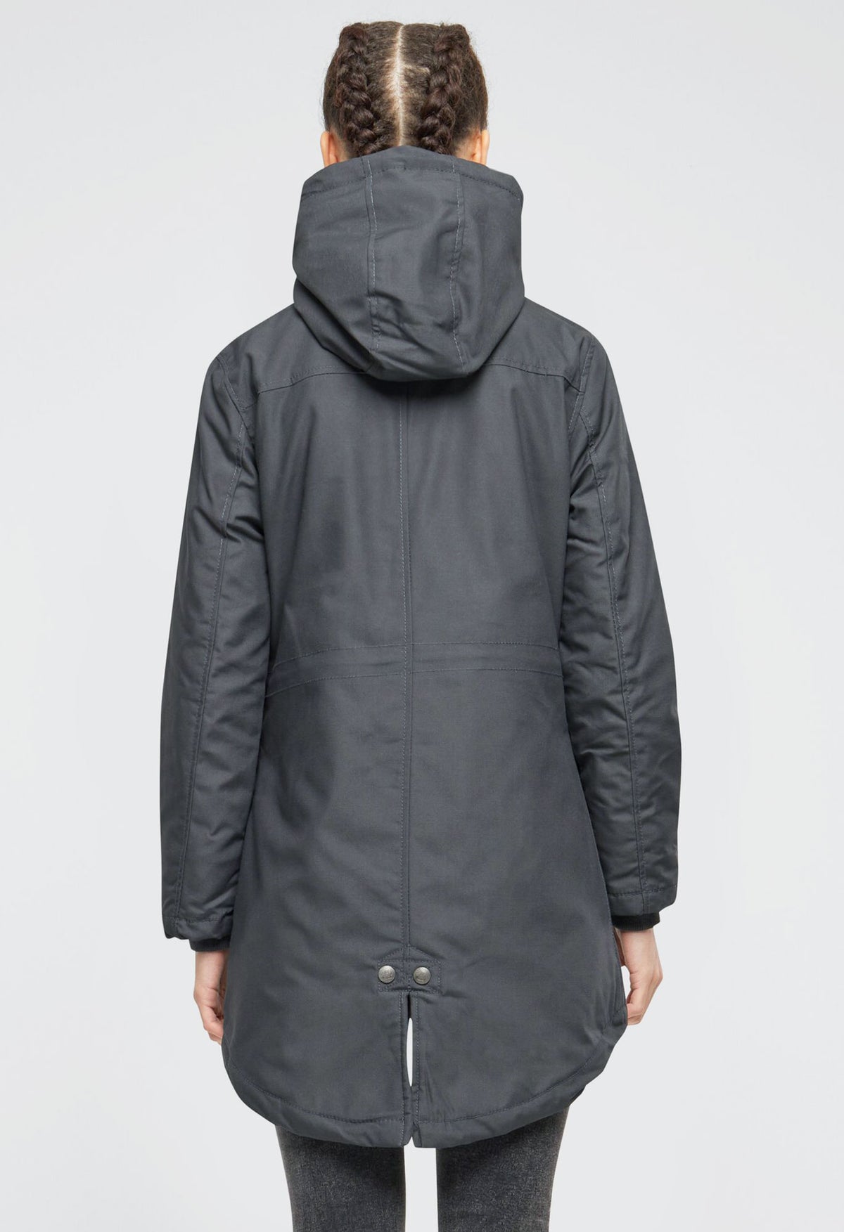 Brandit Marsh dámska lake parka zimná bunda s kapucňou, Anthracite