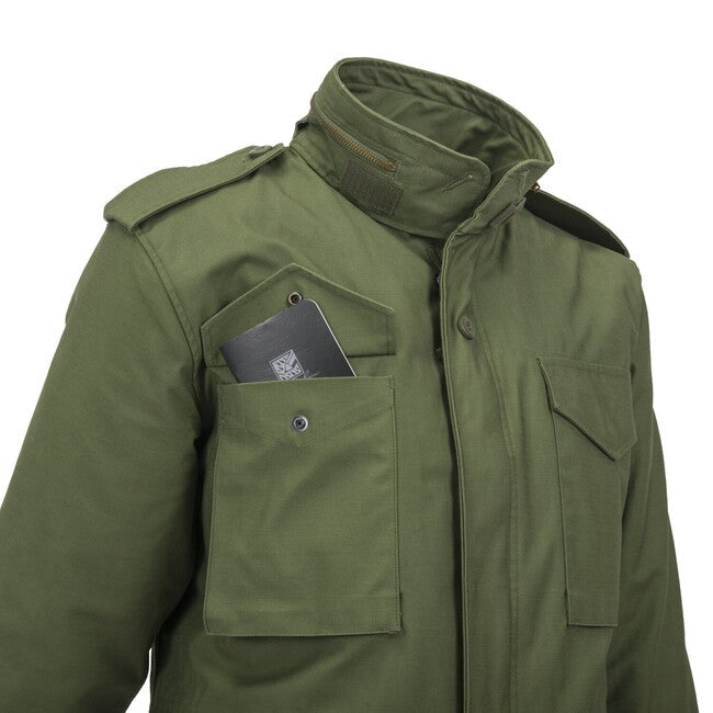 Helikon-Tex M65 куртка NyCo Sateen, оливково-зелена