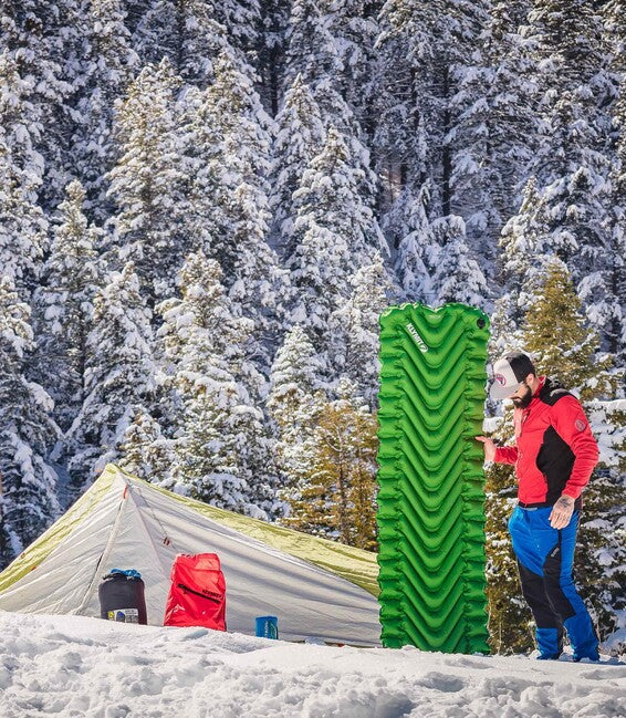 Klymit Static V Long килимок, зелений