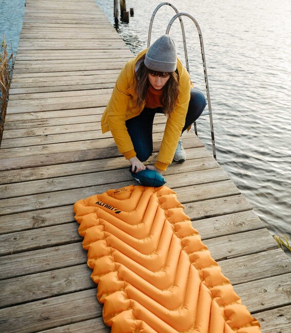 Klymit Static V Lite ізольована килимок, манго помаранчевий
