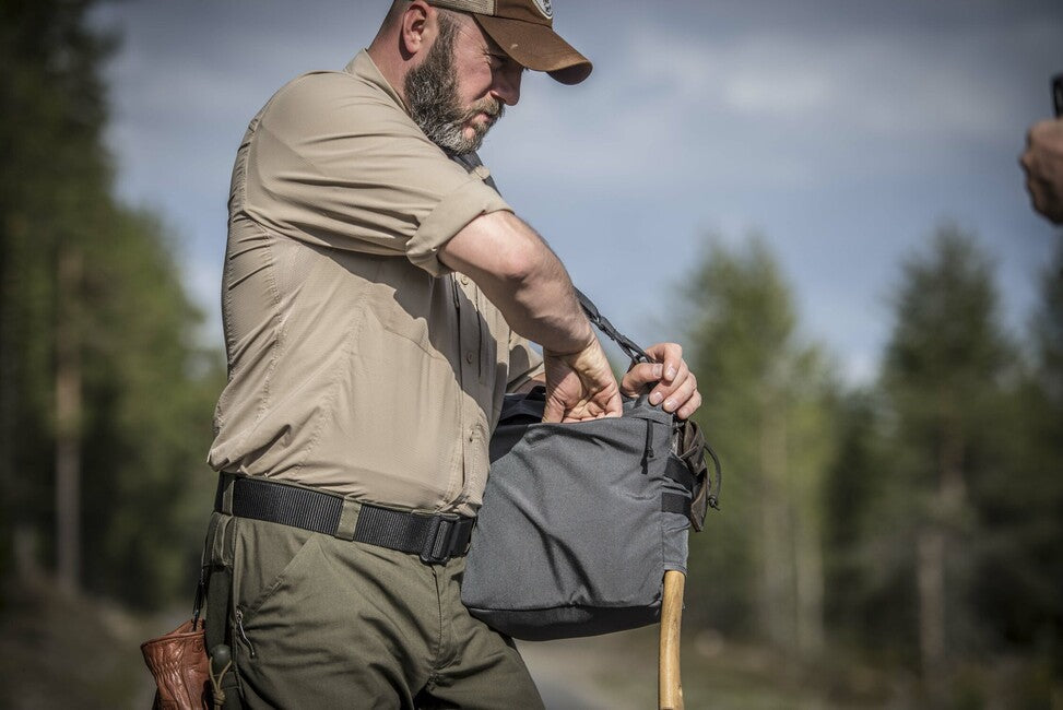 Helikon-Tex Bushcraft Haversack Bag поясна сумка Cordura®, користувач