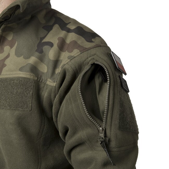 Helikon-Tex Infantry софтшел куртка, чорна woodland, 330g/m2