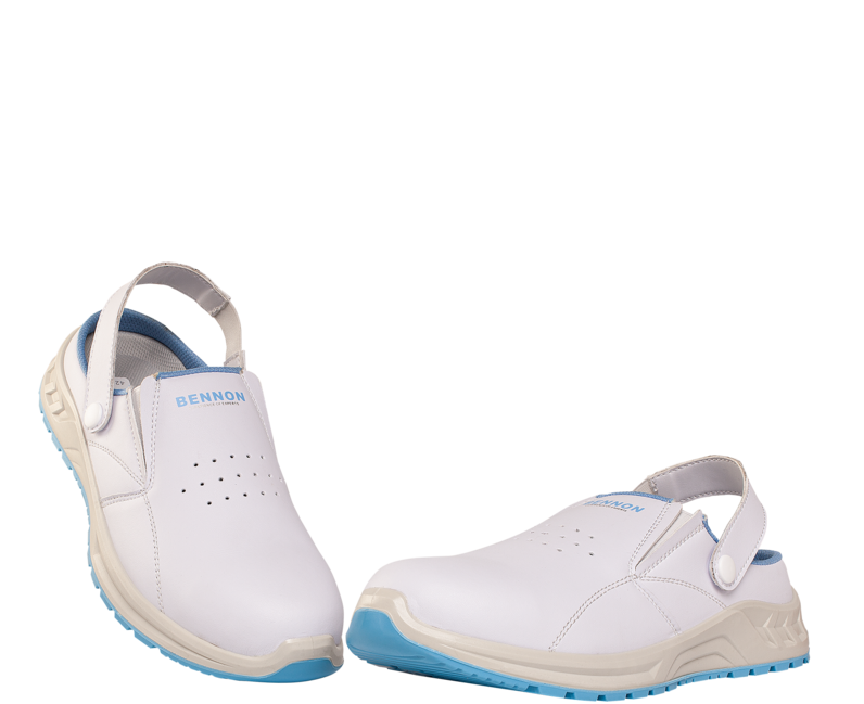BENNON взуття WHITE OB Slipper робочі