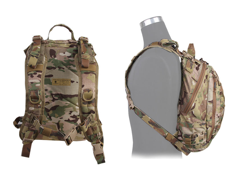 Emersongear рюкзак тактичний 21L зі знімною кишенею, мультикам чорний