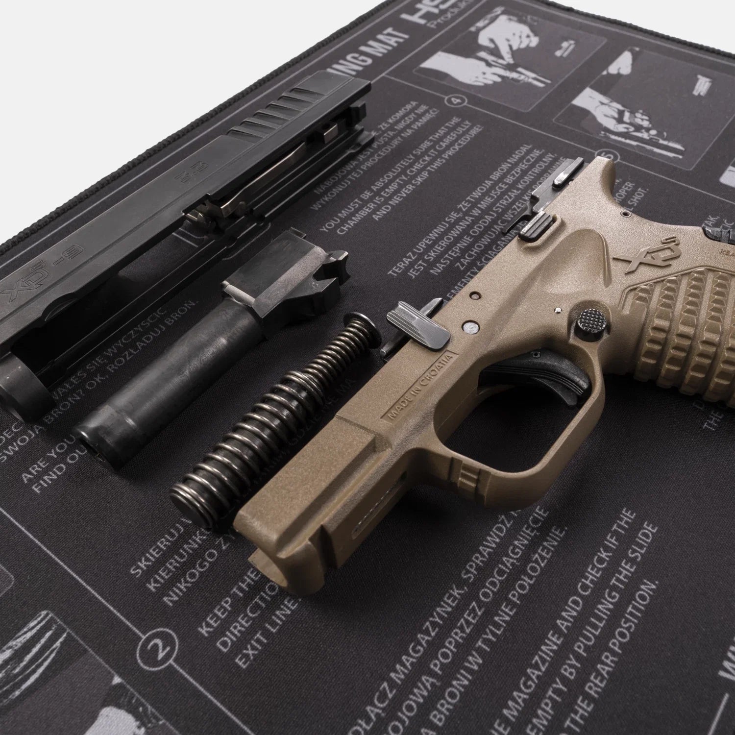 Helikon-Tex Gun podložka 40x25 cm, čierna – detail 2