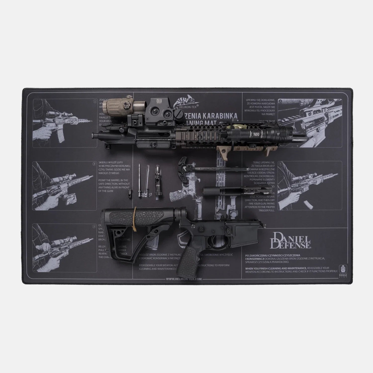 Helikon-Tex Rifle podložka 85.5x50 cm, čierna – detail 1