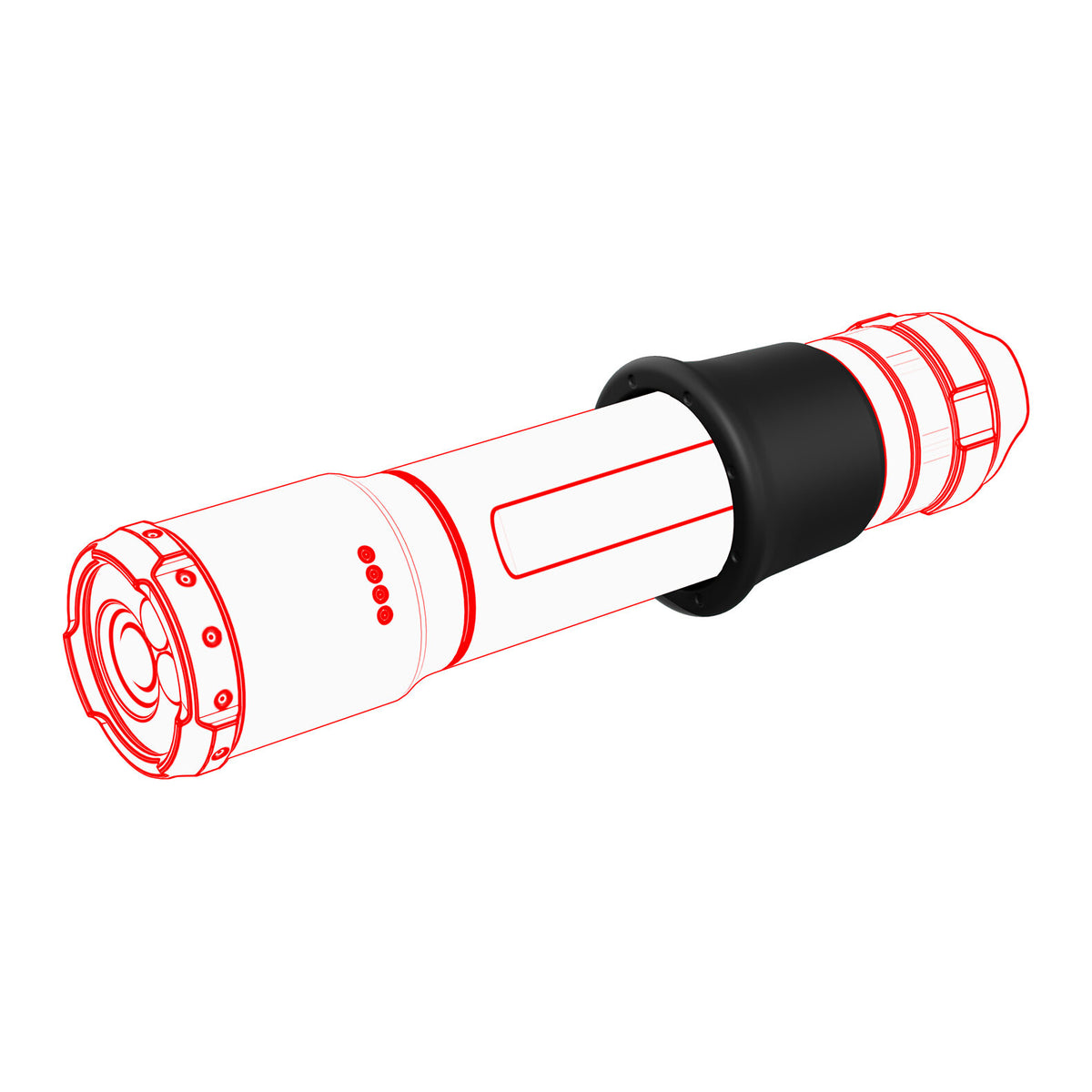 LEDLENSER Recoil Ring B protišmykový krúžok na svietidlo