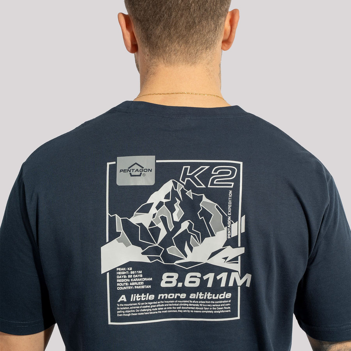Pentagon K2 Mountain футболка, темно-синя