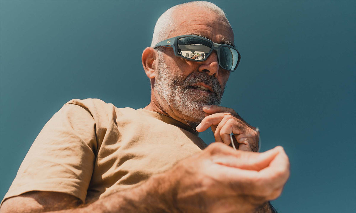 Wiley X Alpine balistické slnečné okuliare CAPTIVATE Polarized Tungsten Mirror, Matte Black-Tan