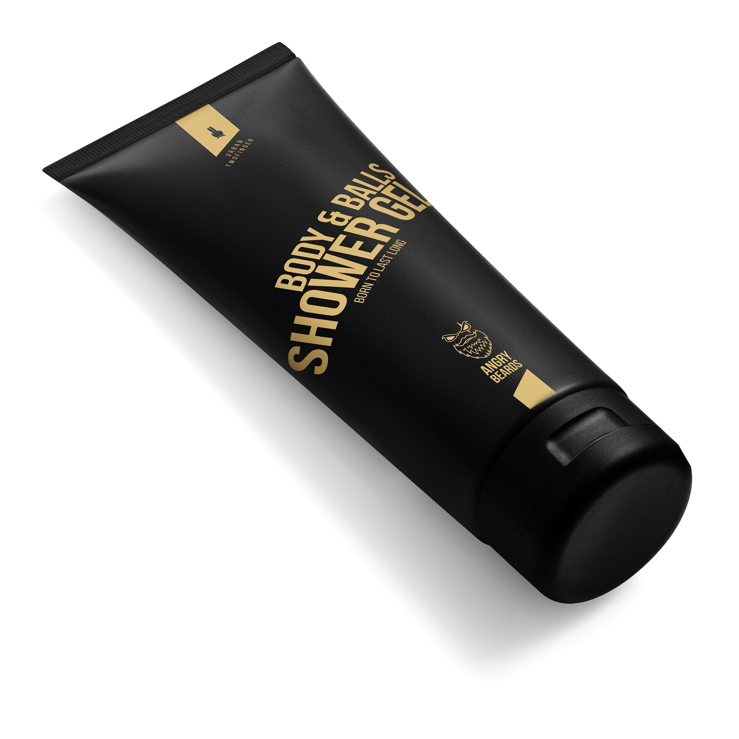ANGRY BEARDS Urban Twofinger гель для душу для тіла та геніталій, 230 ml