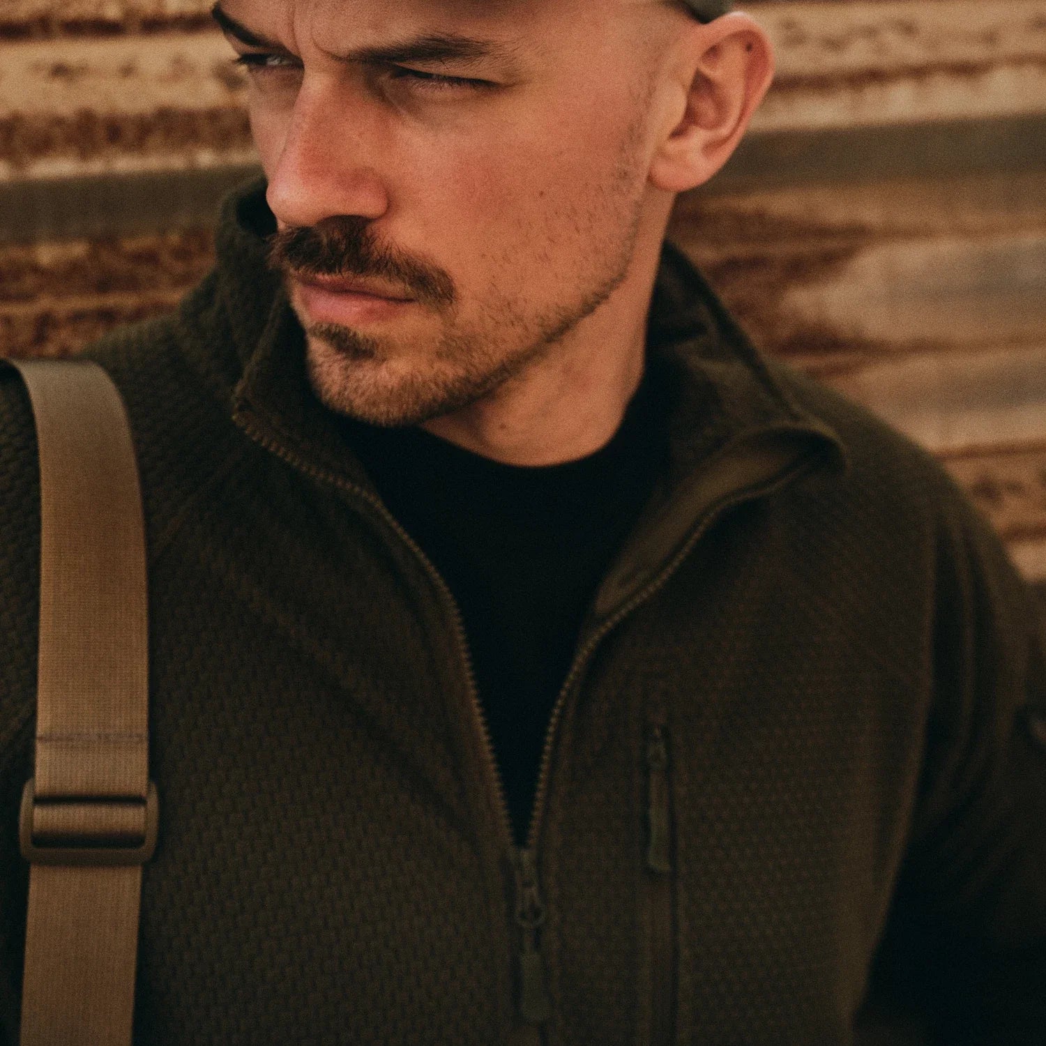 Helikon-Tex Alpha Tactical flisová bunda 630g, shadow grey – v použití 2