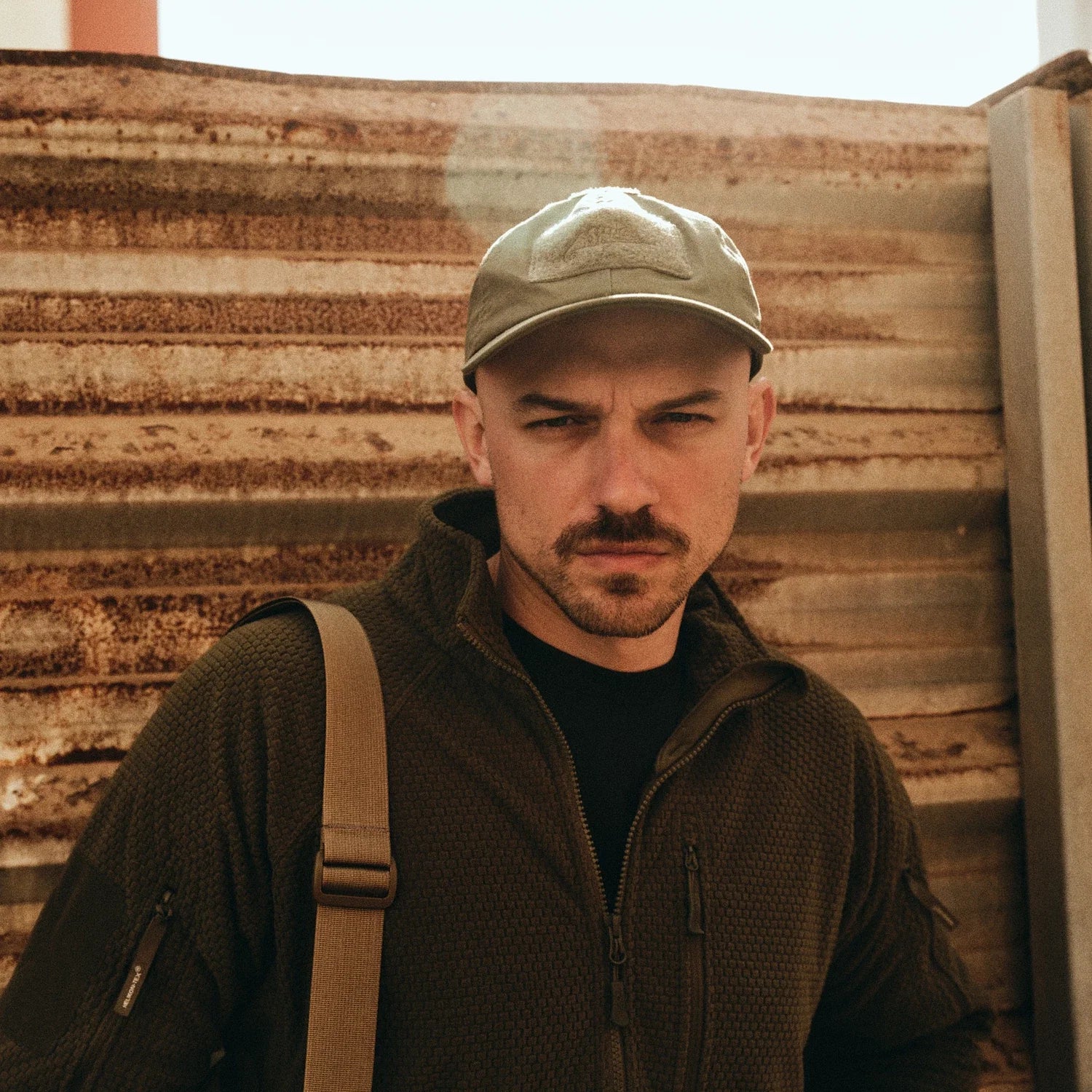 Helikon-Tex Alpha Tactical flisová bunda, olivová – v použití 3