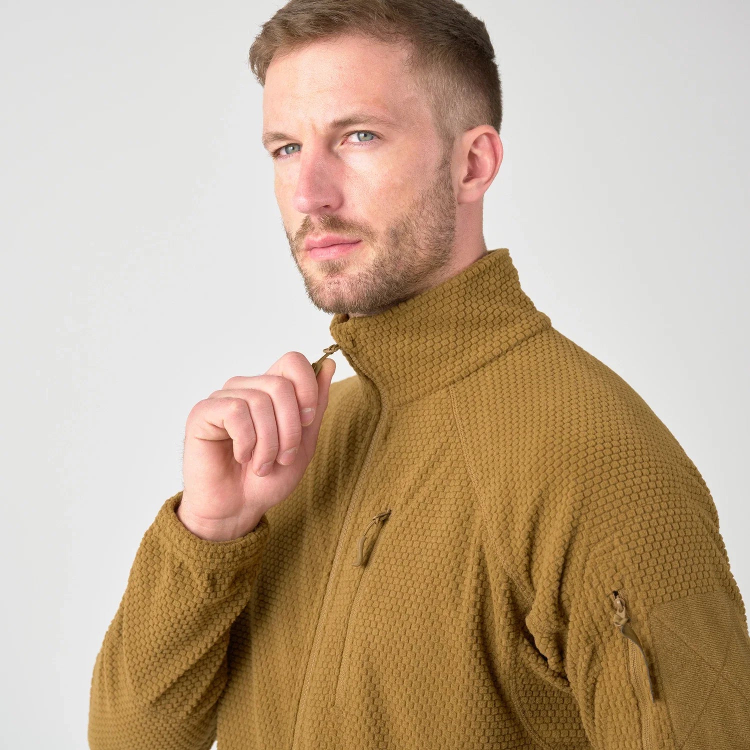 Helikon-Tex Alpha Tactical flisová bunda, navy blue – detail 2
