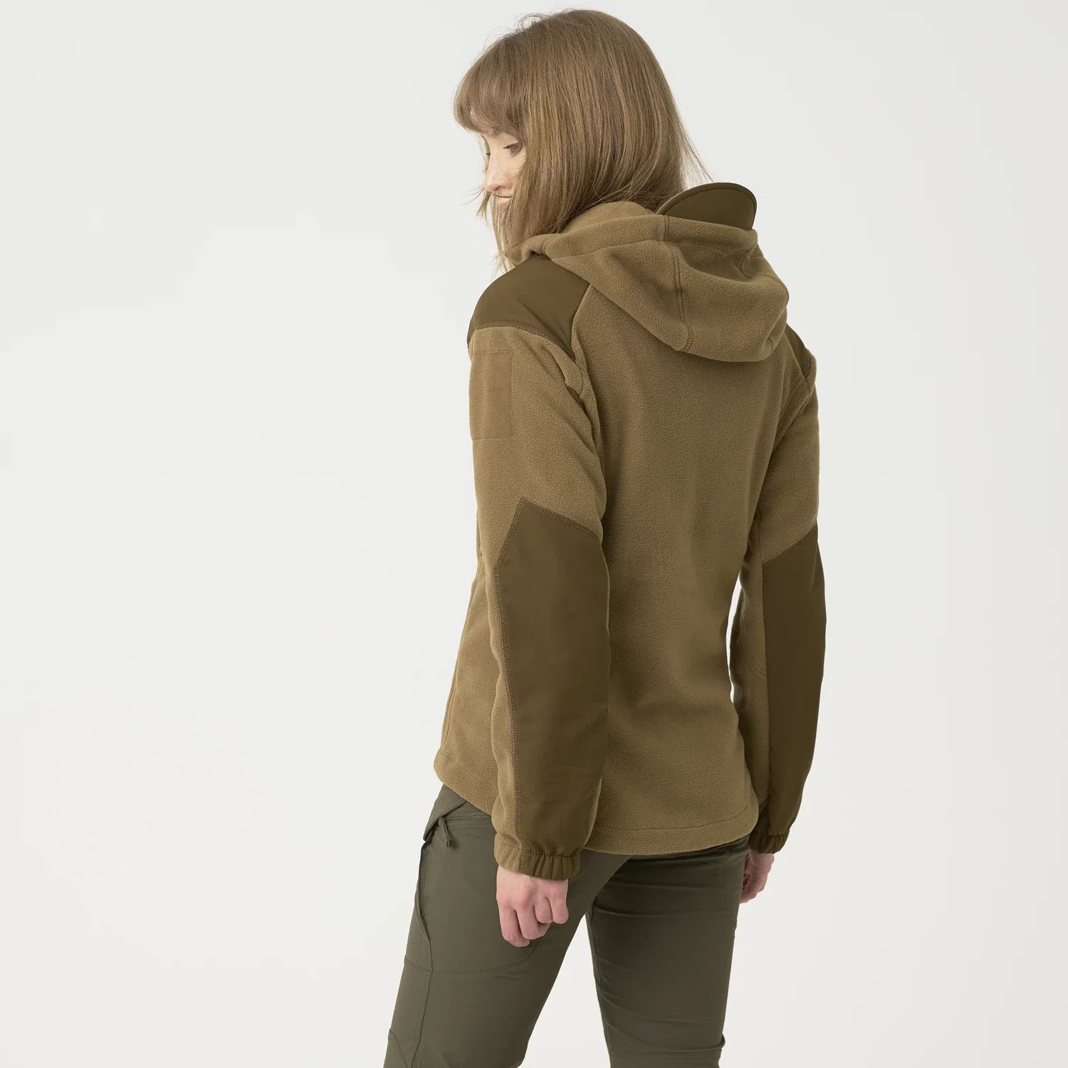 Helikon-Tex CUMULUS mikina dámska Heavy Fleece, Coyote – detail 4