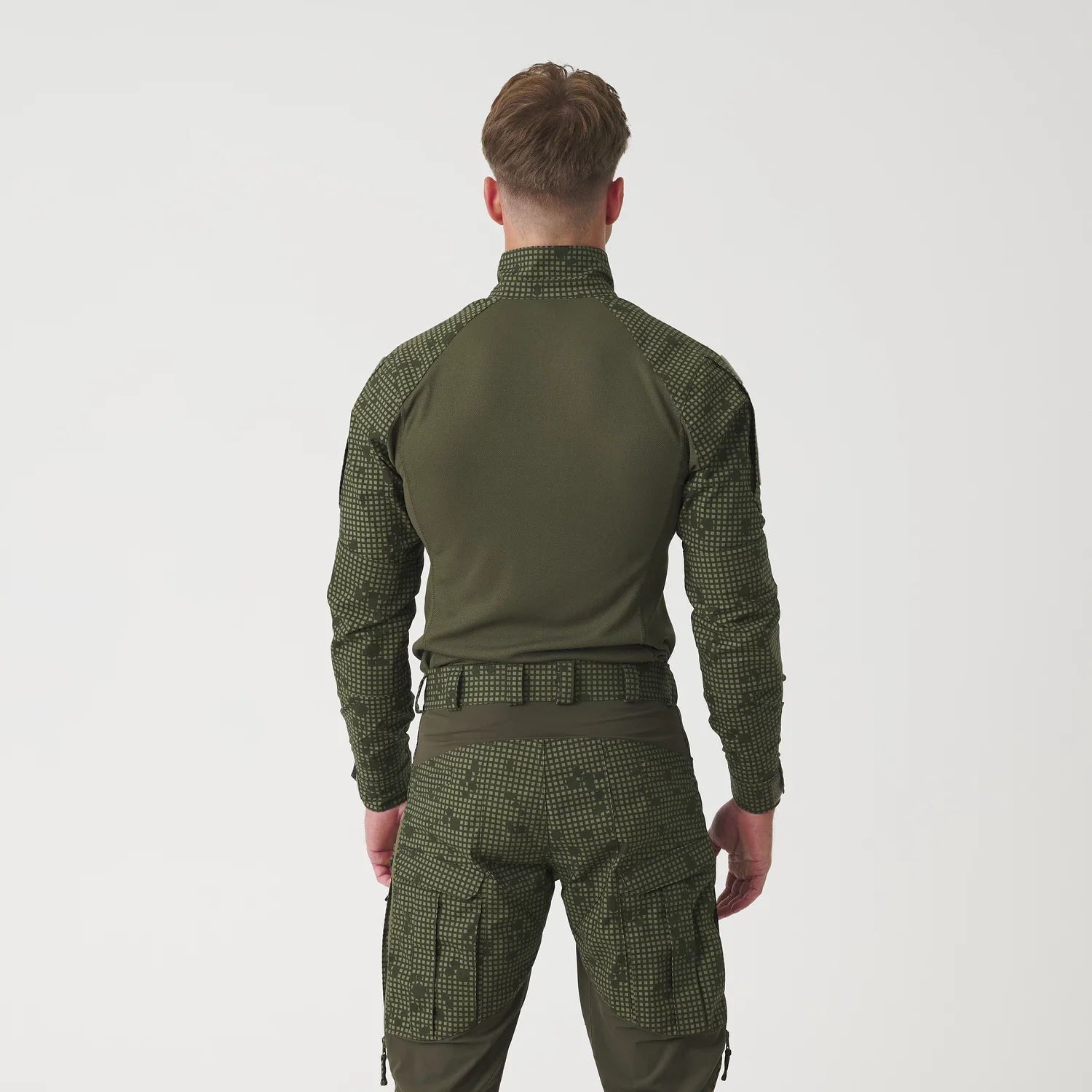 Helikon-Tex MCDU Combat tričko, US Woodland – detail 2