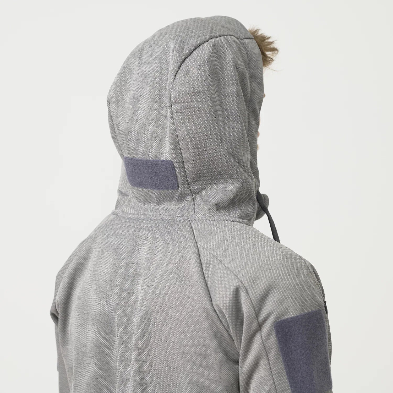 Helikon-Tex URBAN TACTICAL HOODIE mikina FullZip, Melange Grey – detail 5