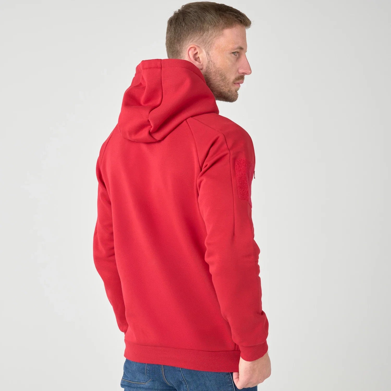 Helikon-Tex Kangaroo mestská mikina taktická, Red – detail 5