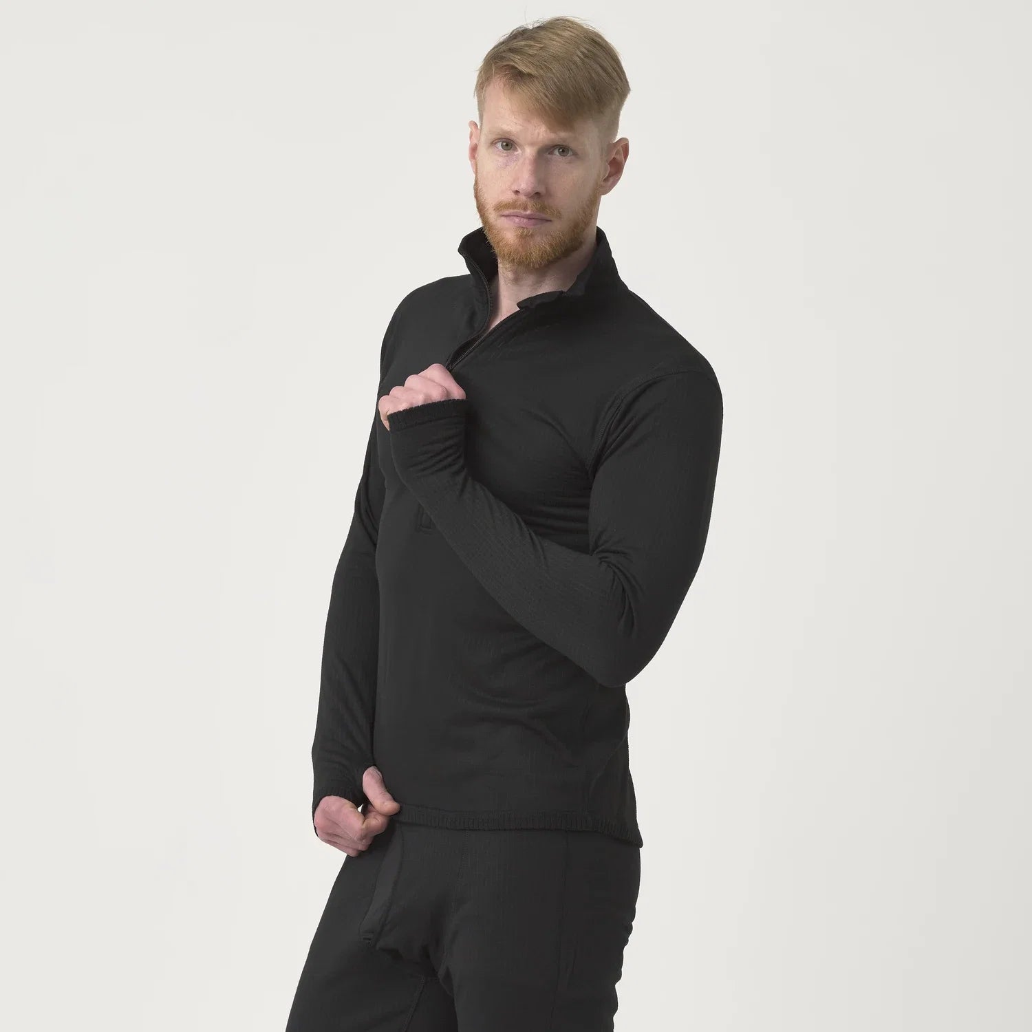 Helikon-Tex US LVL 2 spodné prádlo tričko, Black – detail 2