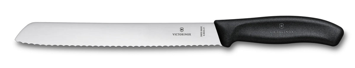 Victorinox Swiss Classic nôž na chlieb a pečivo, čierny
