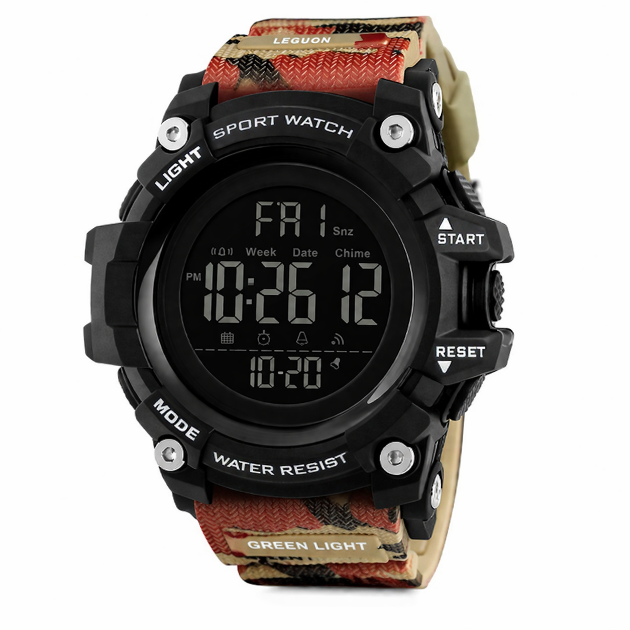 Leguon Strikewatch годинник, камуфляж