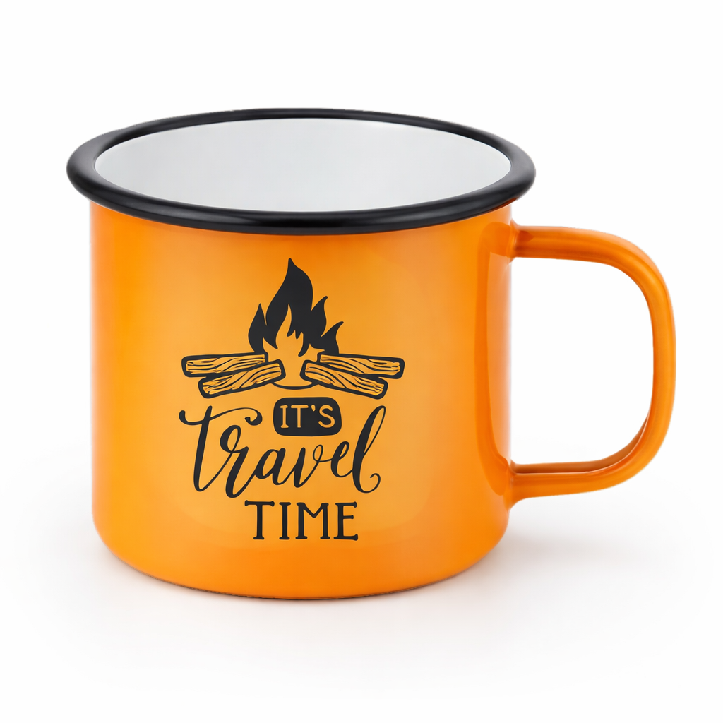 WARAGOD It's Travel Time туристичний кубок 355ml, помаранчевий