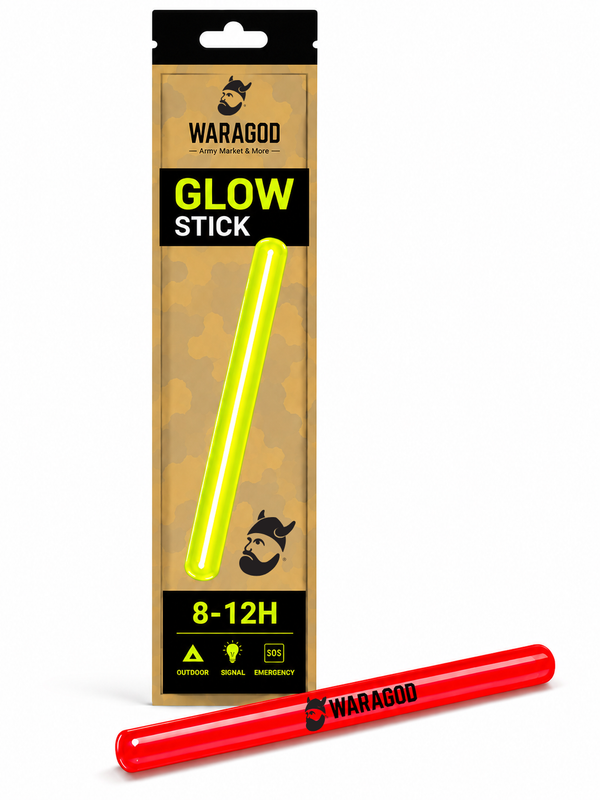 WARAGOD паличка, що світиться, 35 см, червона