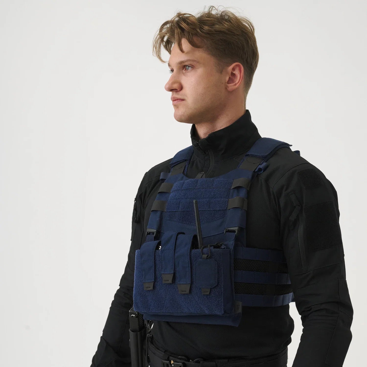 Helikon-Tex Law Enforcement prídavná predná platforma so sumkami, Sentinel Blue – detail 6