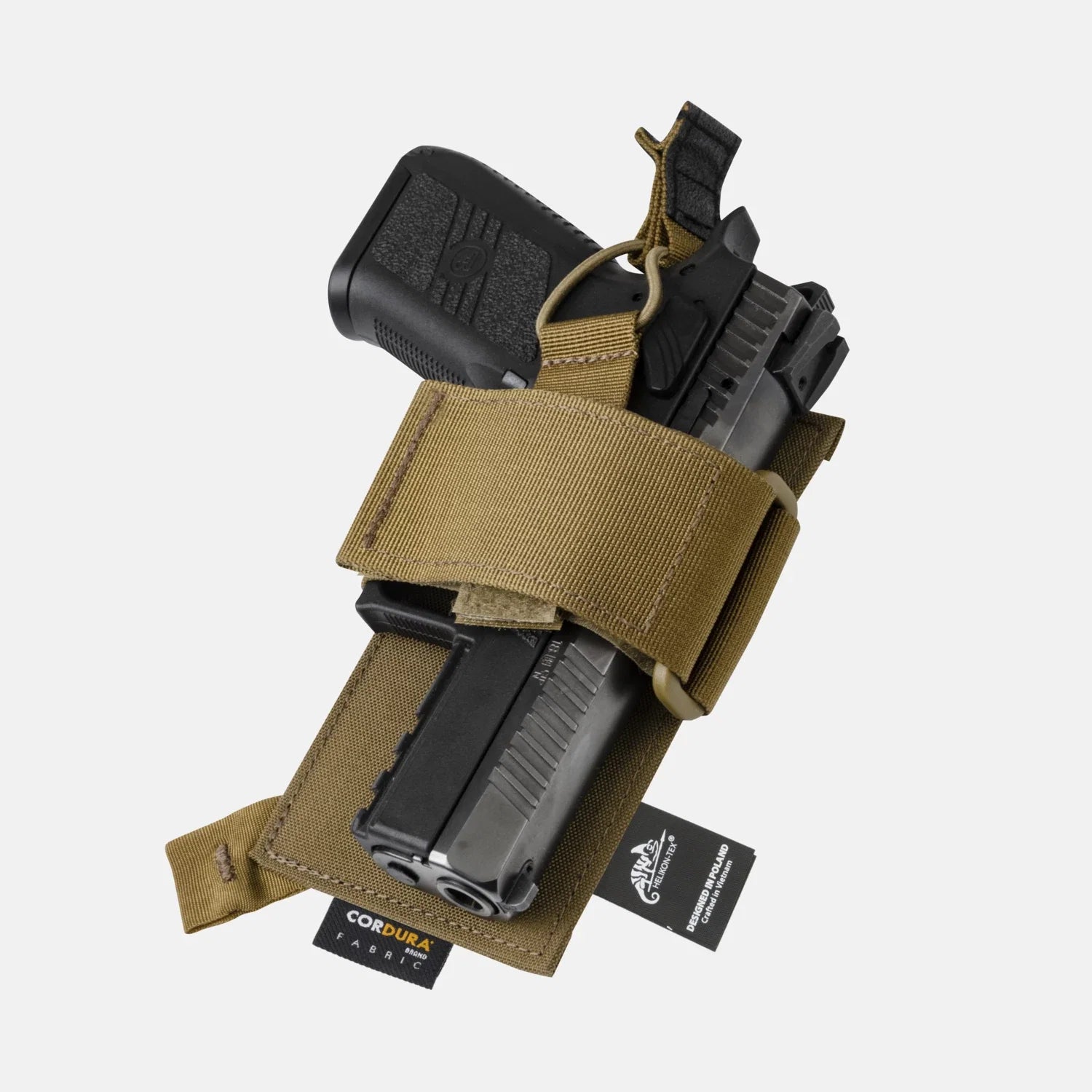 Helikon-Tex Inverted puzdro na zbraň na suchý zips insert, coyote – detail 4