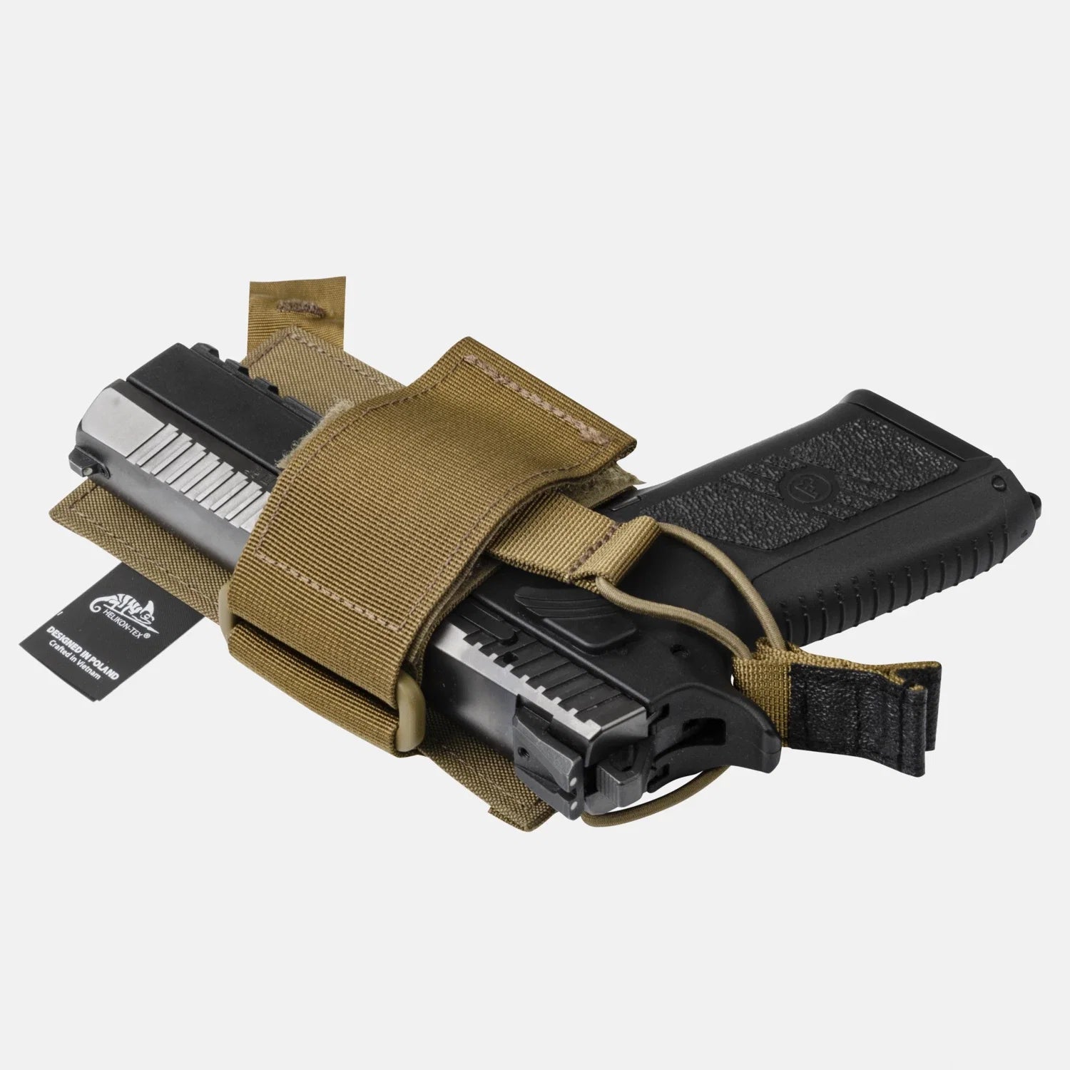 Helikon-Tex Inverted puzdro na zbraň na suchý zips insert, coyote – detail 5