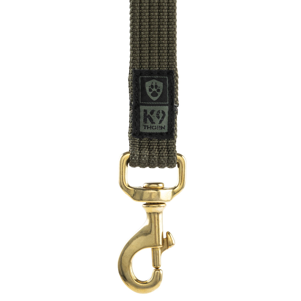 K9 Thorn короткий повідець, оливковий, 30 см