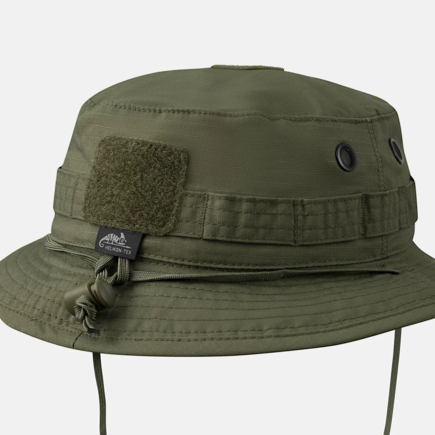 Helikon-Tex BOONIE MK2 klobúk PolyCotton Stretch Ripstop, Olive Green – detail 1