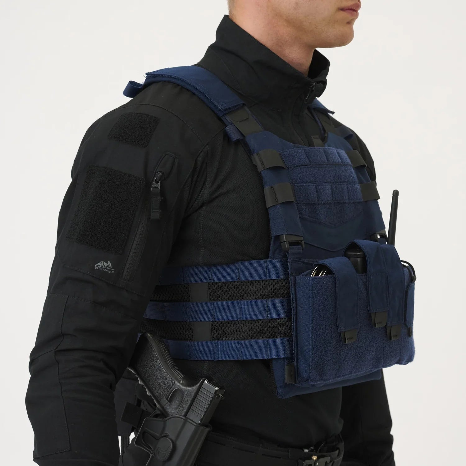 Helikon-Tex Guardian Law Enforcement Set nosič plátov Sentinel Blue – detail 5