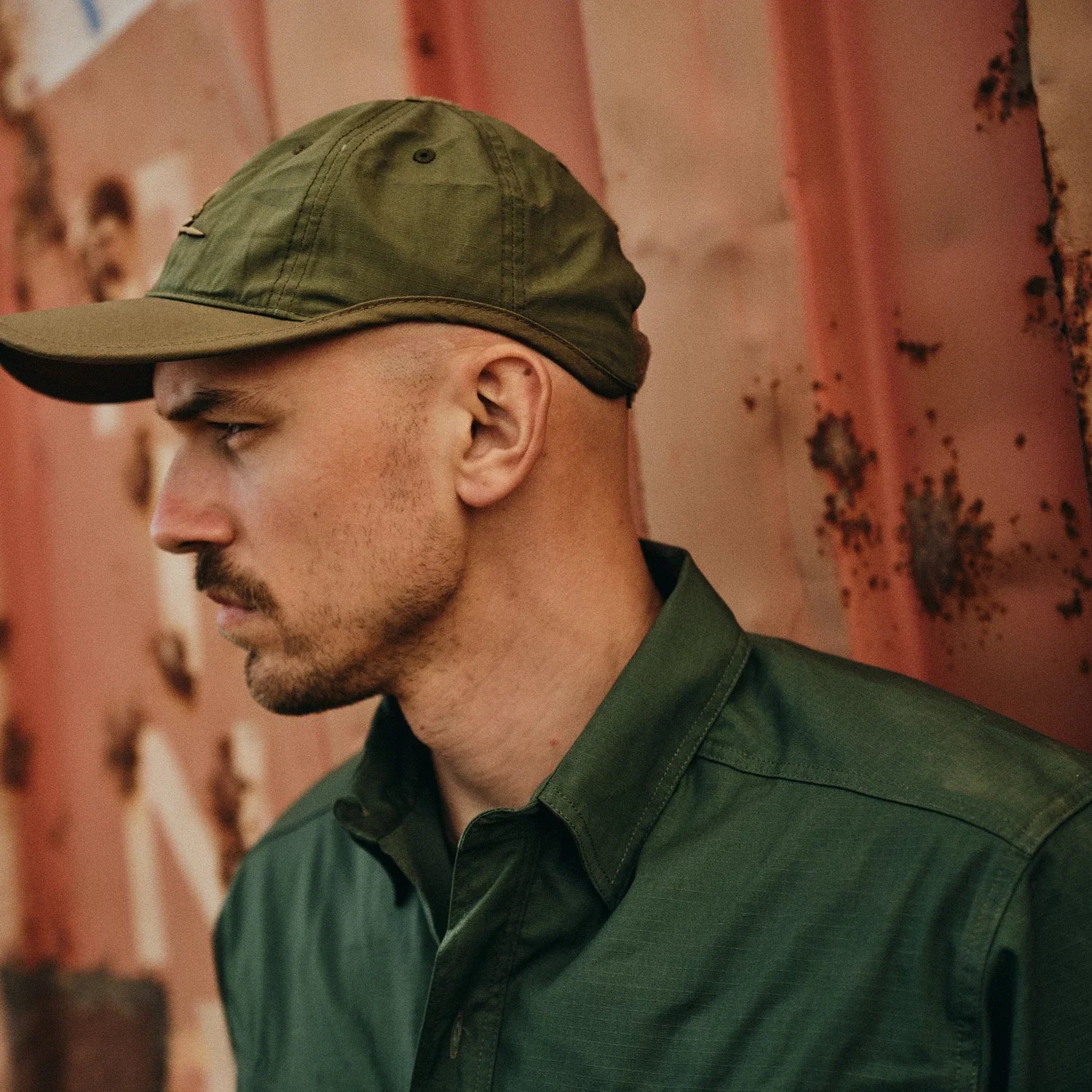 Helikon-Tex DEFENDER Mk2 košeľa s dlhým rukávom PolyCotton Ripstop, béžová – v použití 2