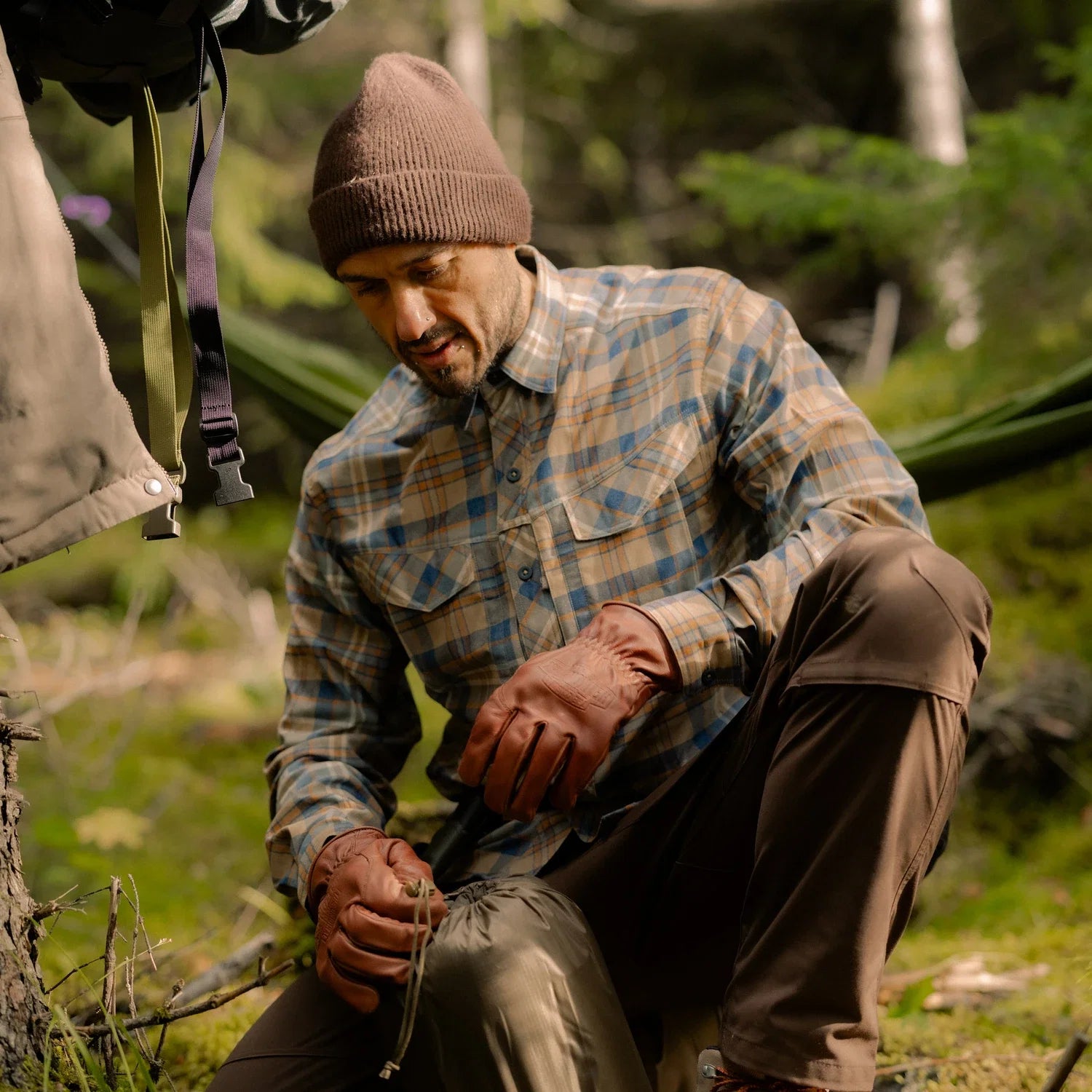 Helikon-Tex Defender Mk2 PILGRIM košeľa, Modrá kocka – v použití 1
