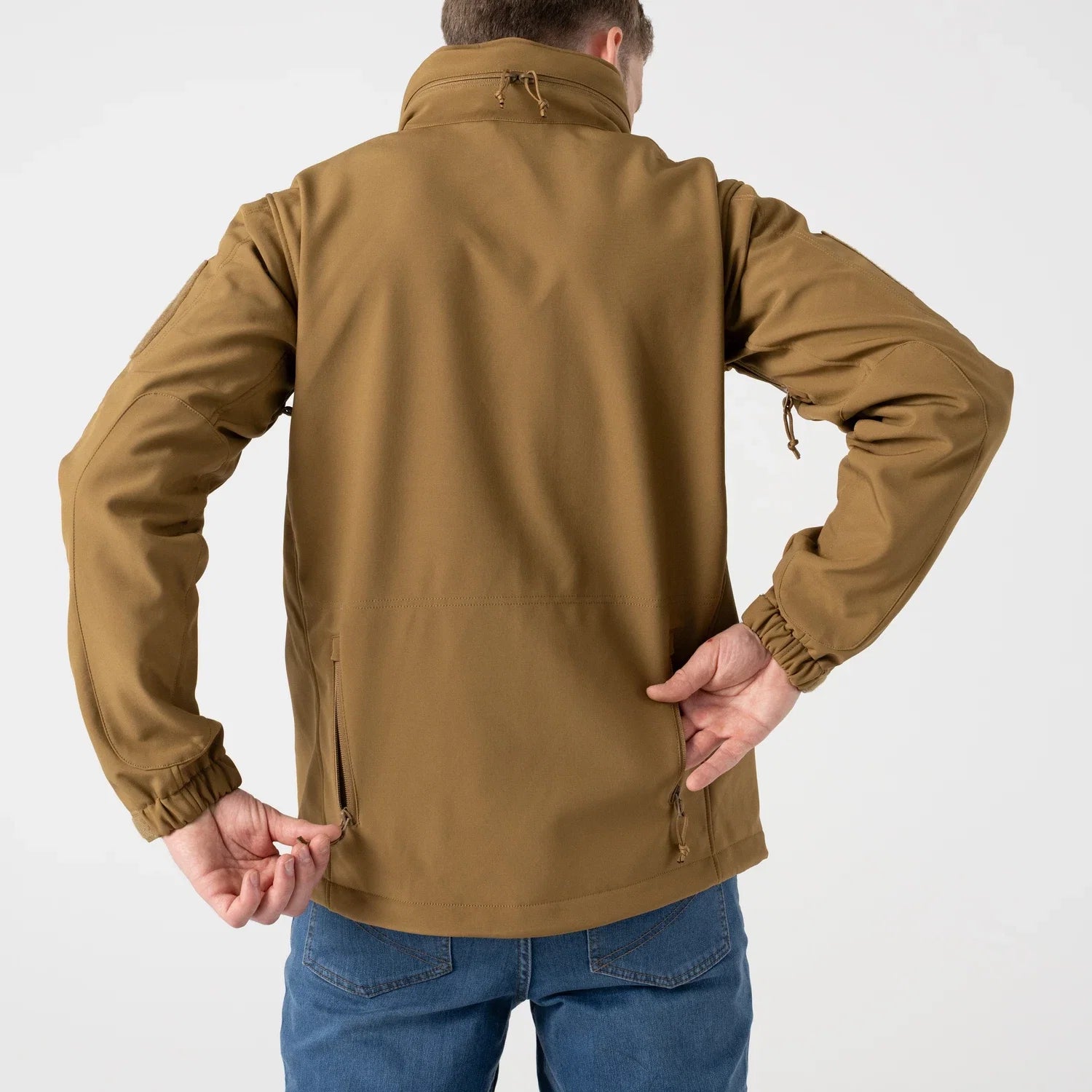 Helikon-Tex GUNFIGHTER bunda Shark Skin, Adaptive Green – detail 5