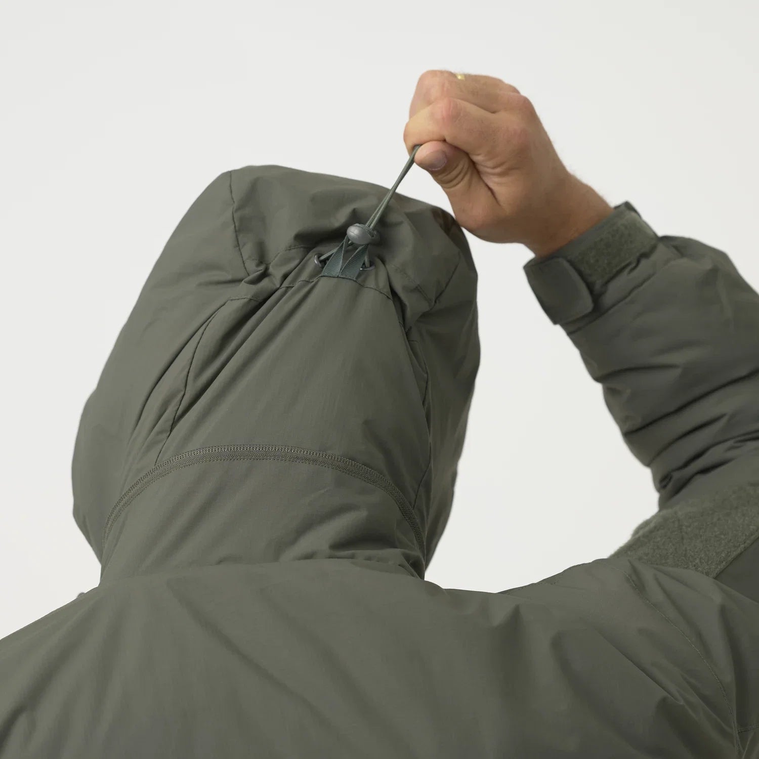 Helikon-Tex LEVEL 7 ľahká zimná bunda Climashield Apex 100g, Shadow Grey – detail 5