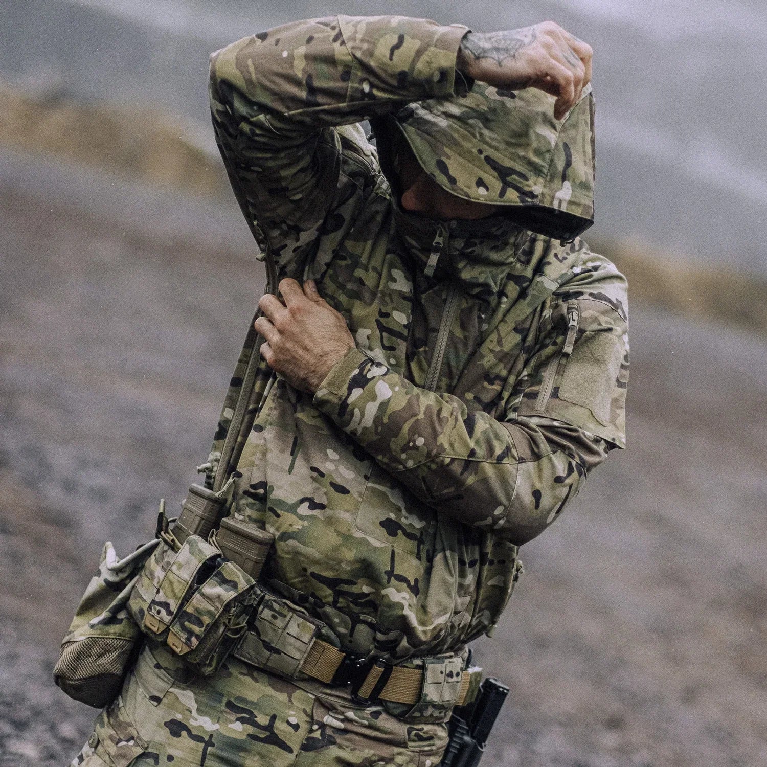 Helikon-Tex Tracer anorak bunda, MultiCam