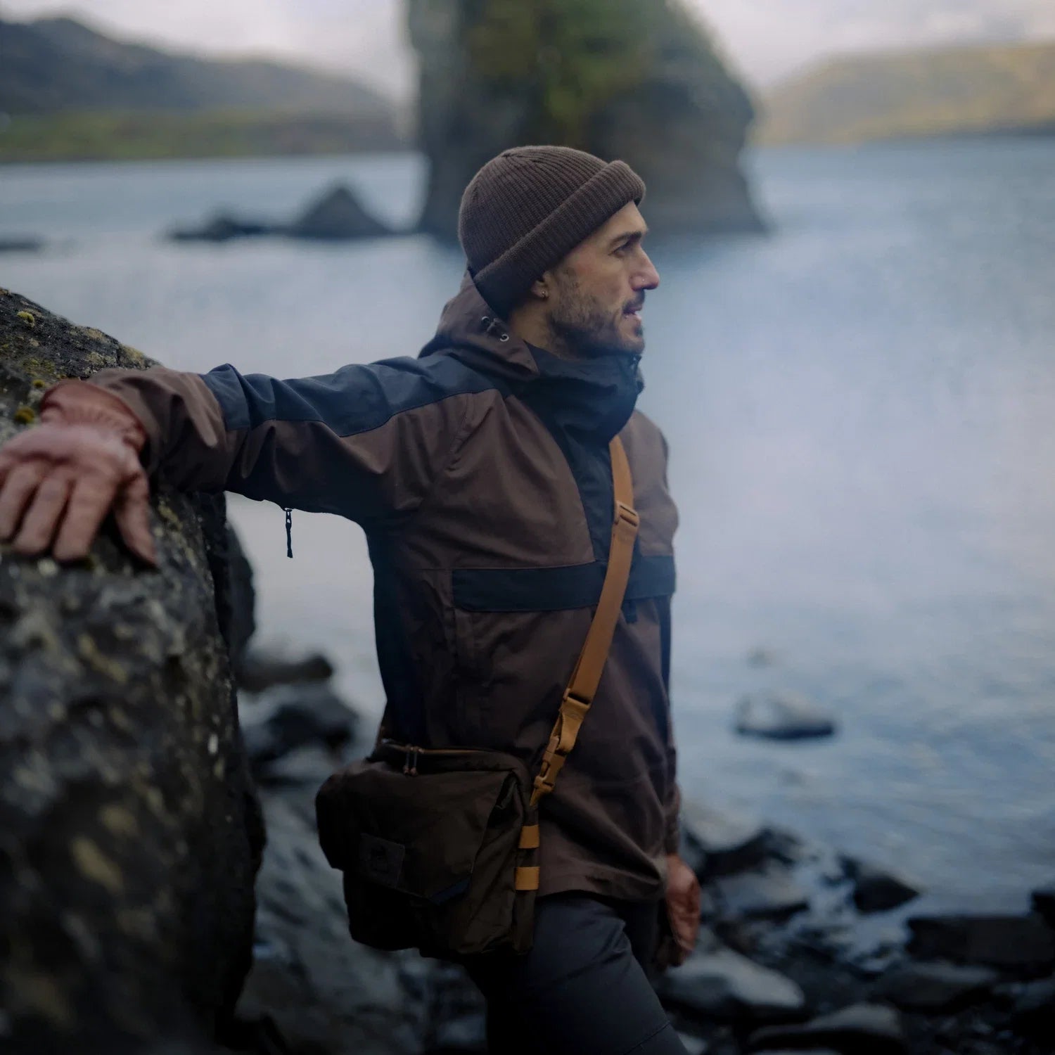 Helikon-Tex WOODSMAN Anorak bunda, Taiga green – v použití 2