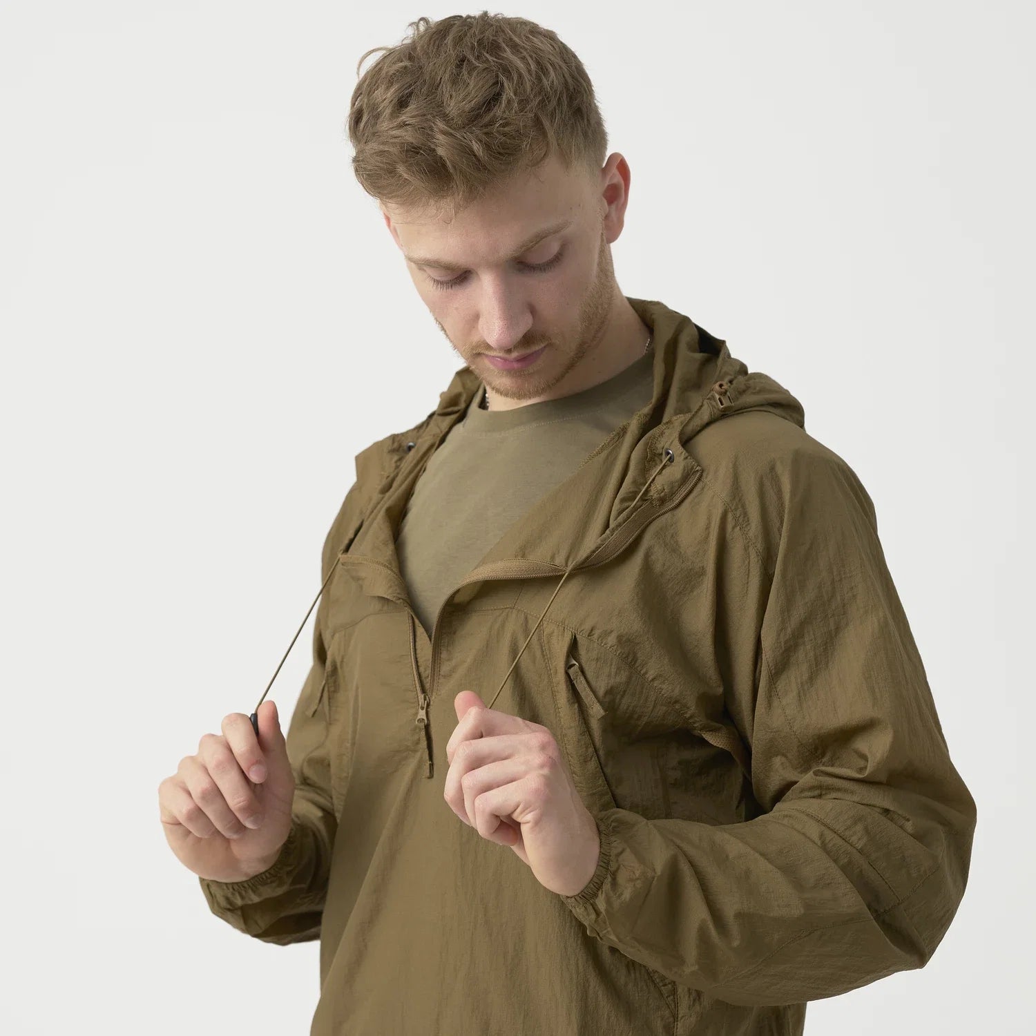 Helikon-Tex WINDRUNNER vetrovka WindPack Nylon, Coyote – detail 4
