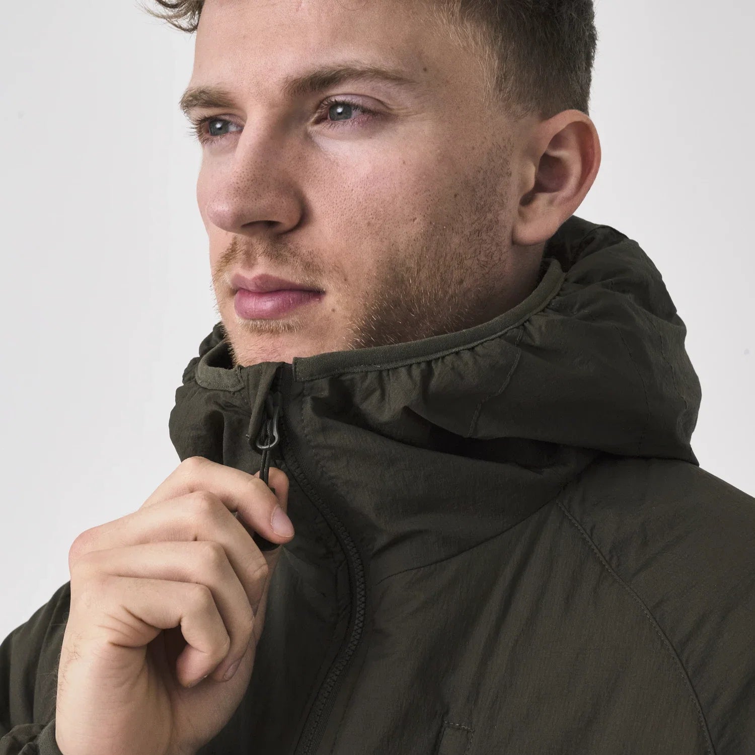 Helikon-Tex WOLFHOUND bunda s kapucňou Climashield Apex, Shadow Grey – detail 6
