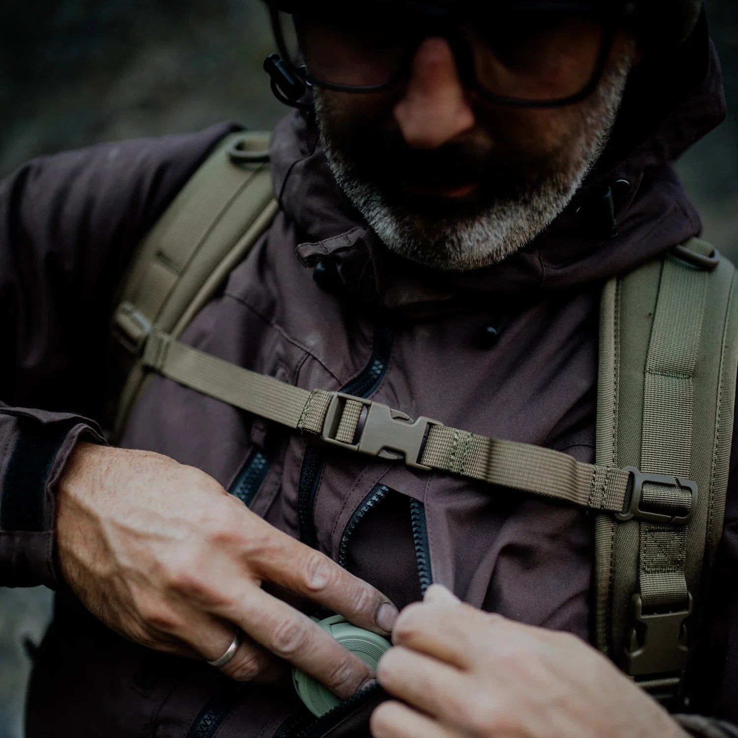 Helikon-Tex Yukon zimná bunda pánska, taiga green – v použití 3