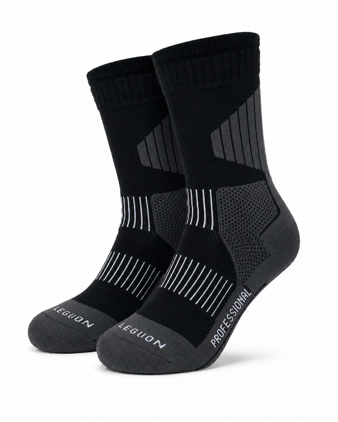 Leguon Ulux PRO All-Season ponožky, čierne