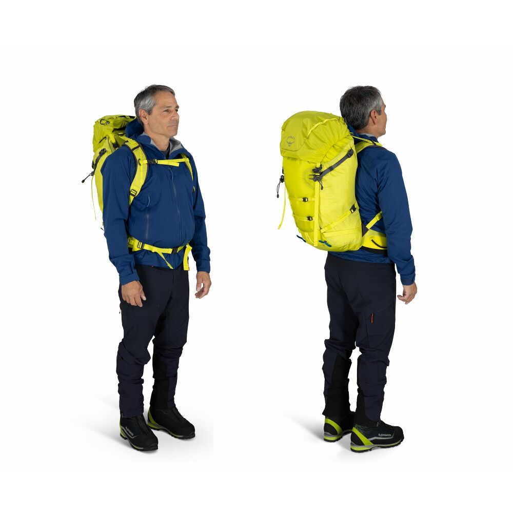 OSPREY MUTANT 38 lezecký batoh, blue flame, M/L