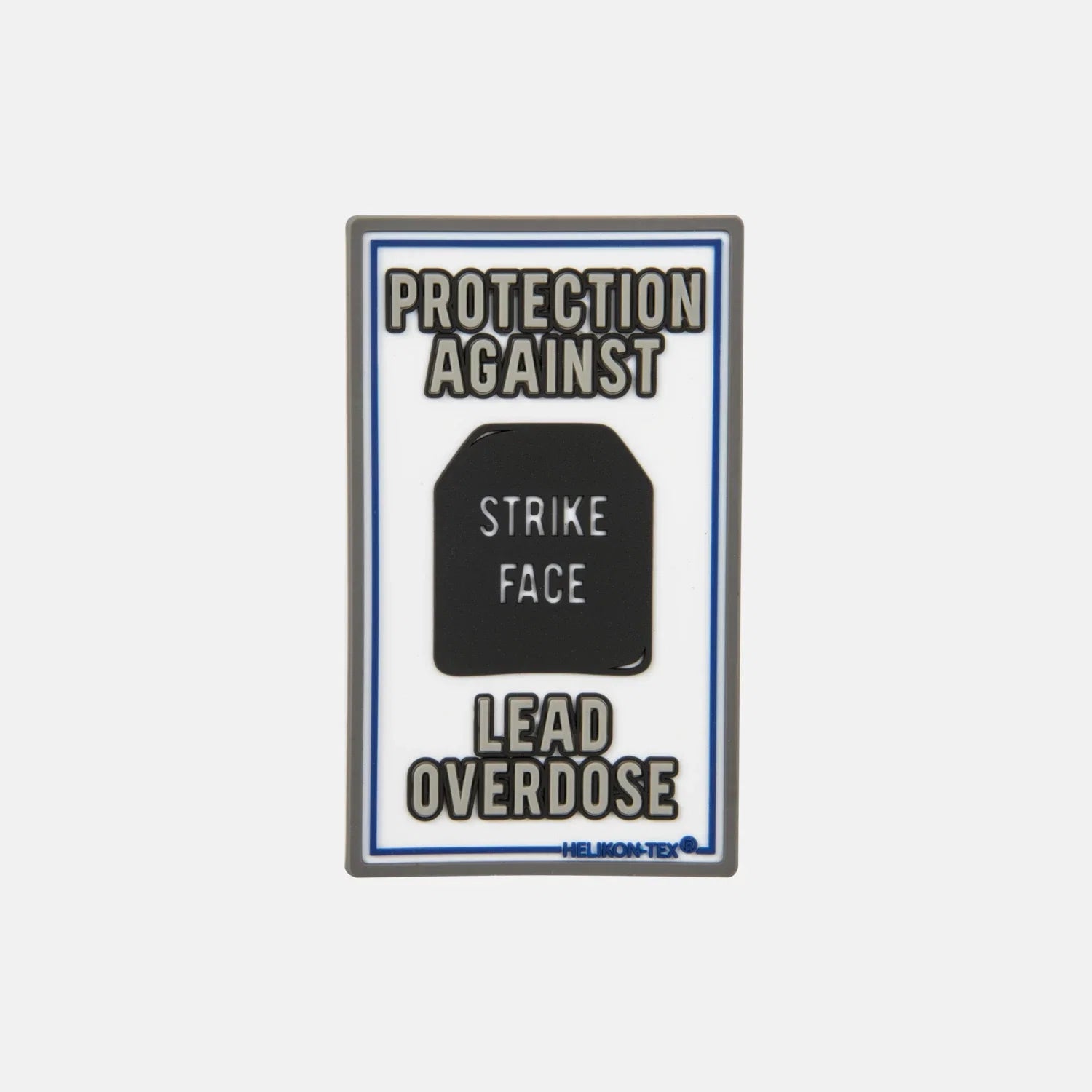 Helikon-Tex "Lead Overdose" nášivka, White – detail