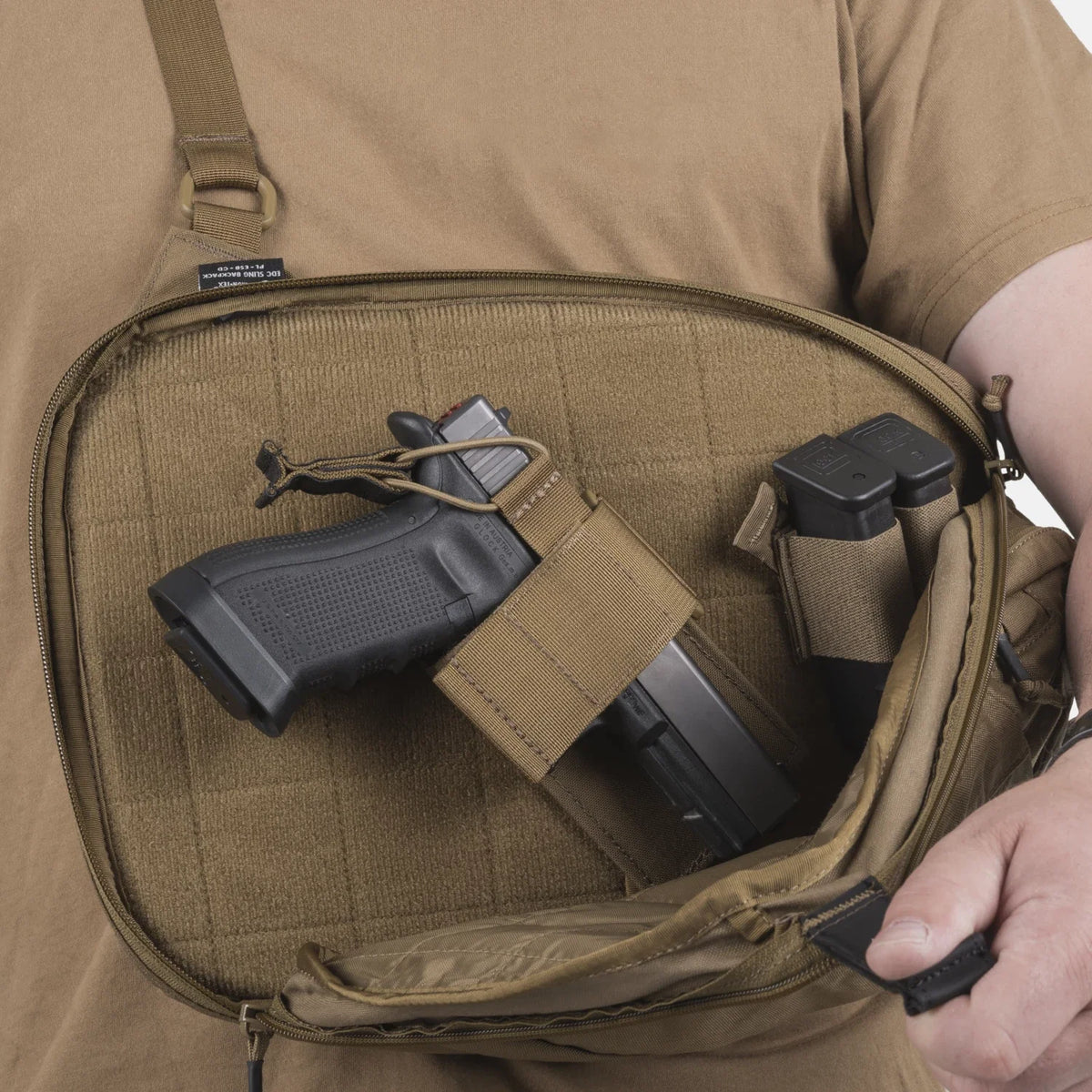 Helikon-Tex EDC Sling batoh, Coyote – detail 2