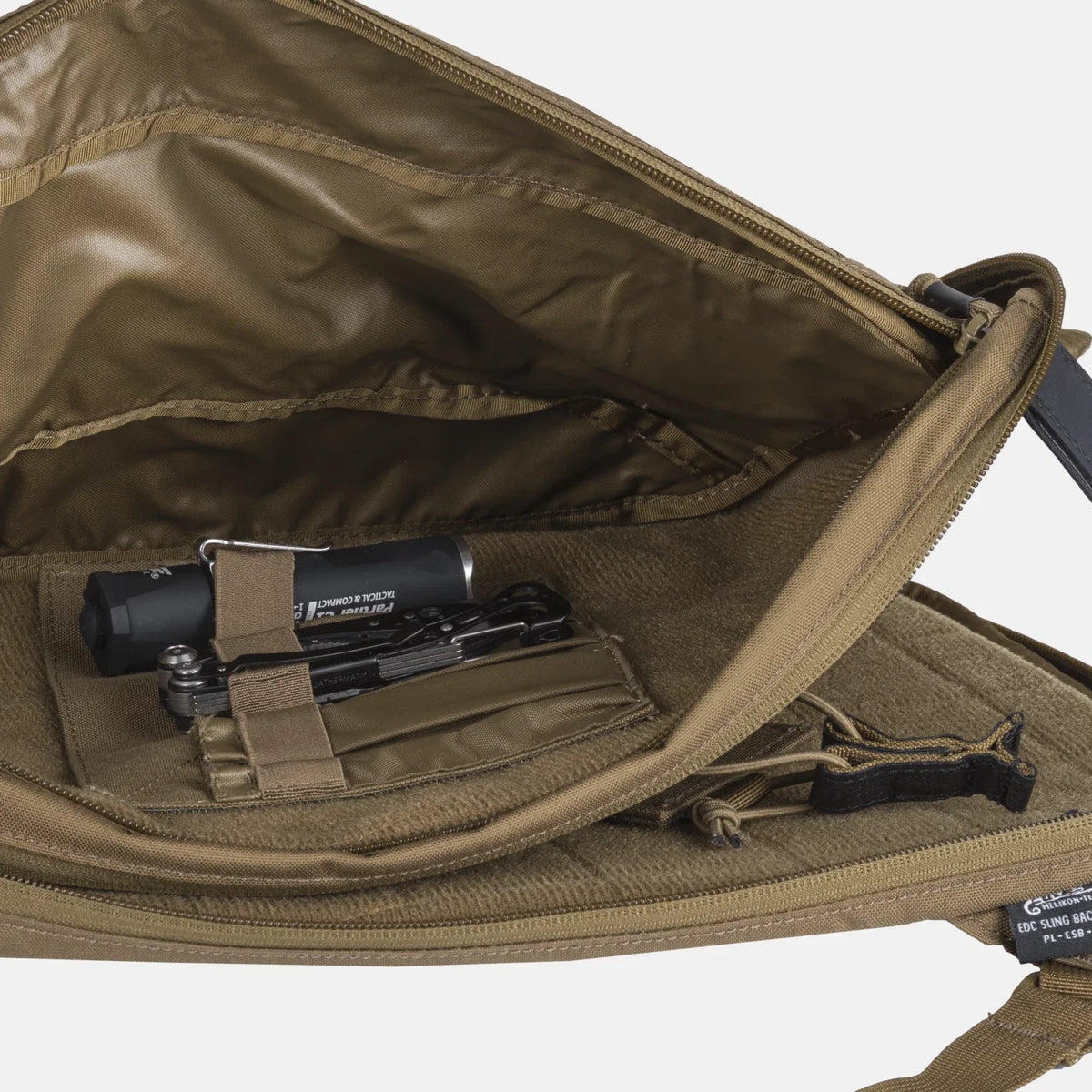 Helikon-Tex EDC Sling batoh, Coyote – detail 6
