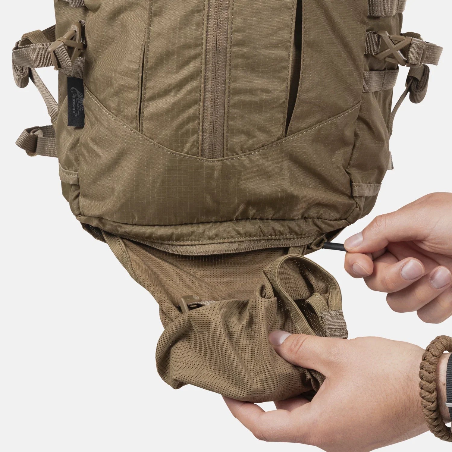 Helikon-Tex Groundhog batoh Nylon, Coyote – detail 9